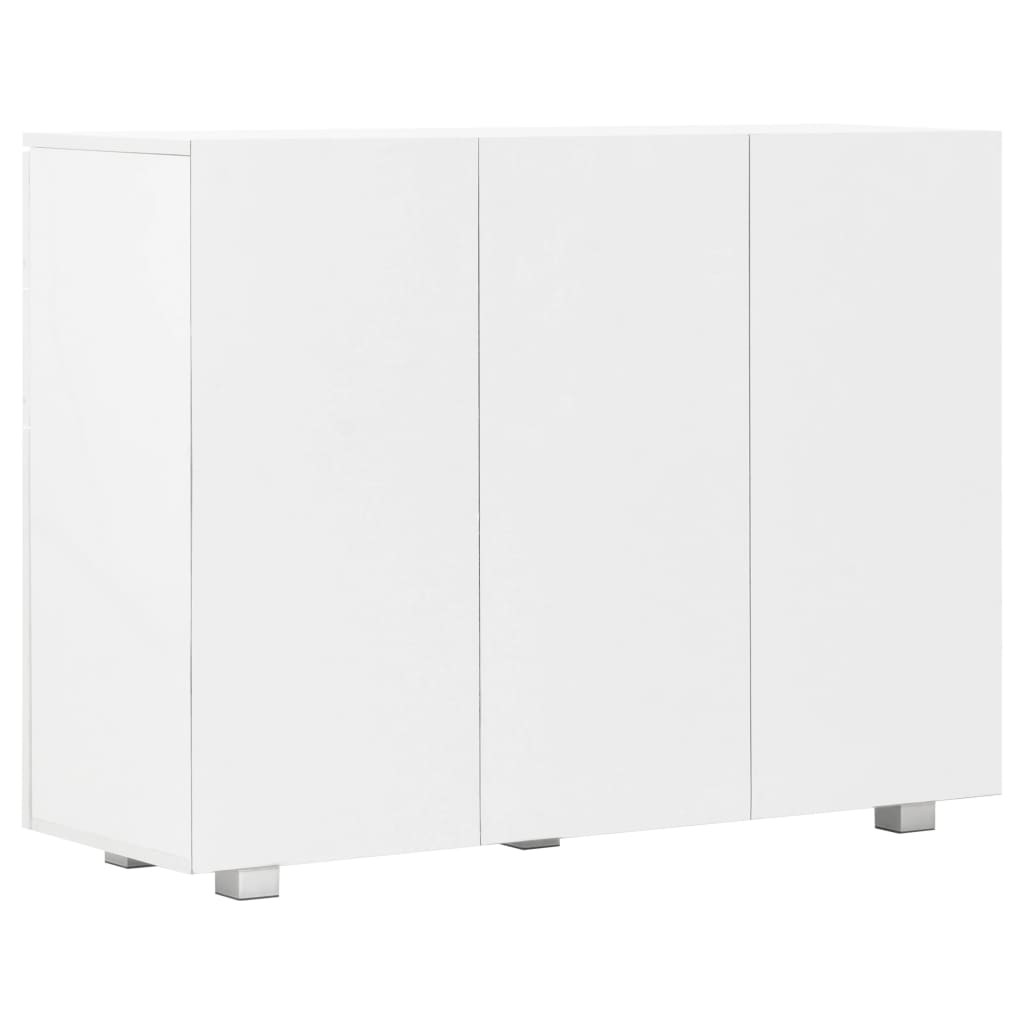Sideboard High Gloss White 107x35x76 Cm 11 Sideboard High Gloss White 107x35x76 cm